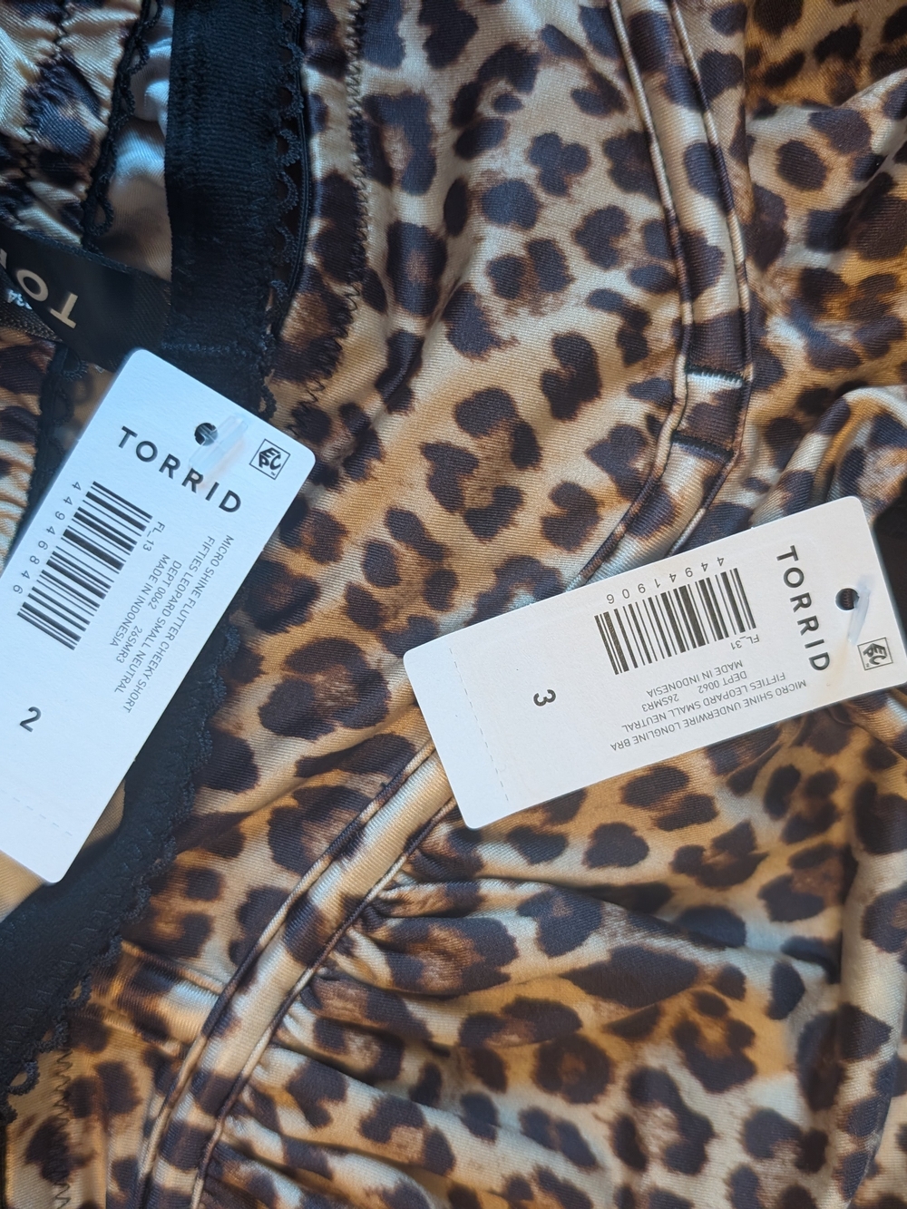 Torrid Leopard Print Satin Set